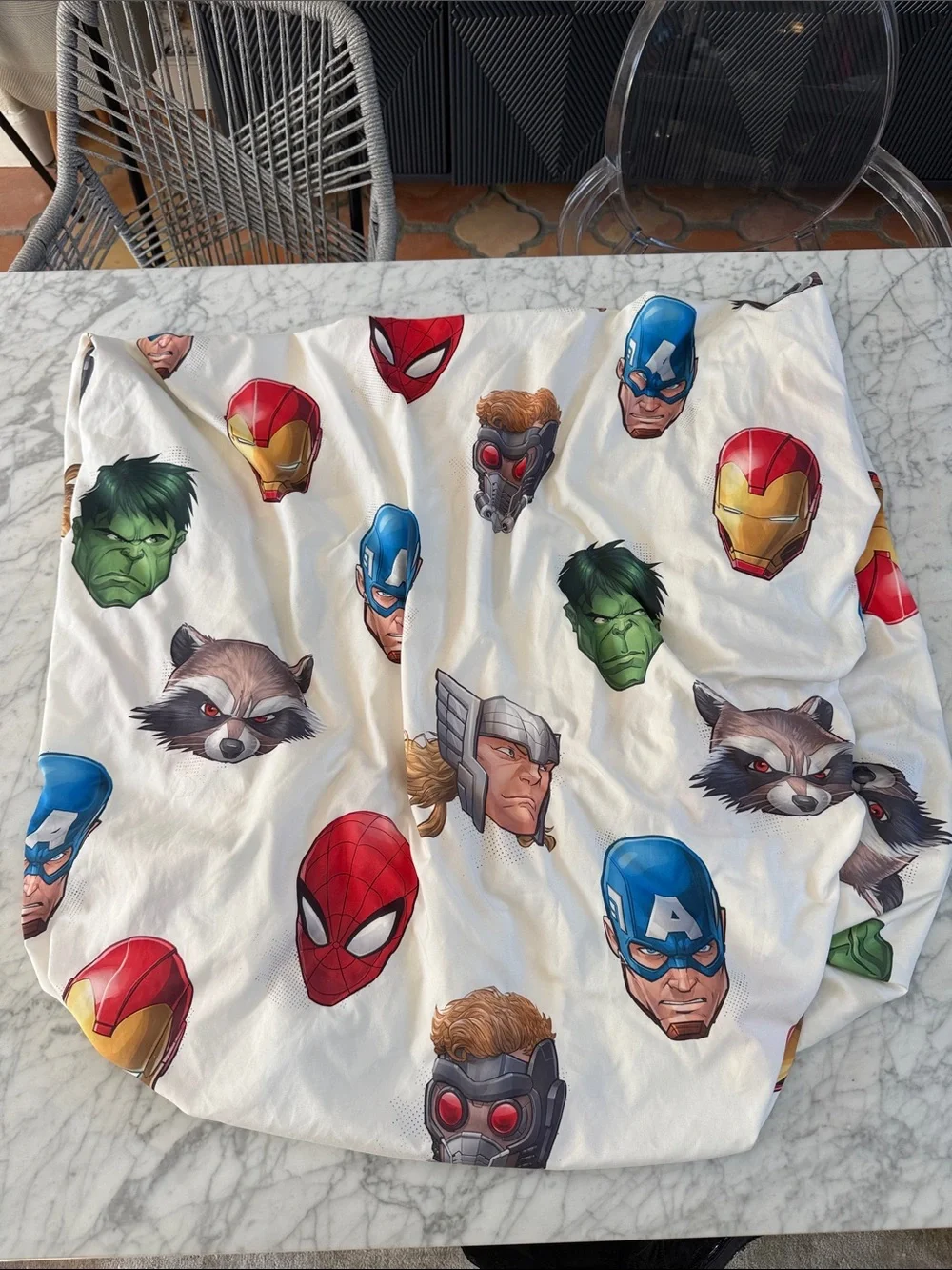 Avengers Marvel Twin Fitted Sheet